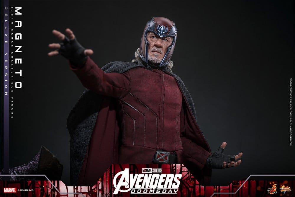 Hot Toys Avengers Doomsday Magneto Deluxe Version 1/6 Actionfigur