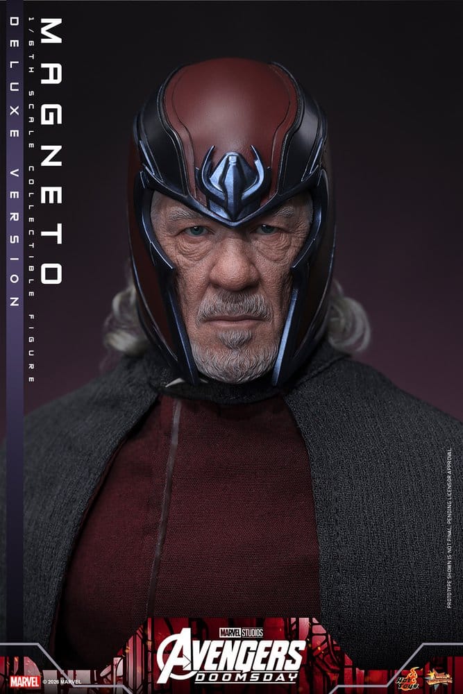 Hot Toys Avengers Doomsday Magneto Deluxe Version 1/6 Actionfigur