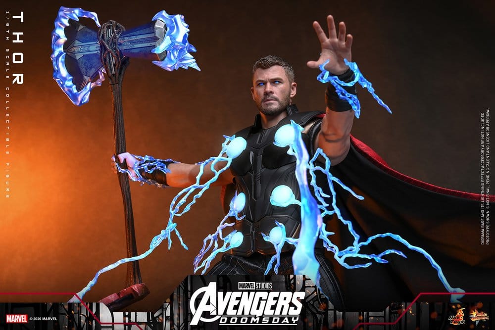 Hot Toys Avengers Doomsday Thor 1/6 Actionfigur