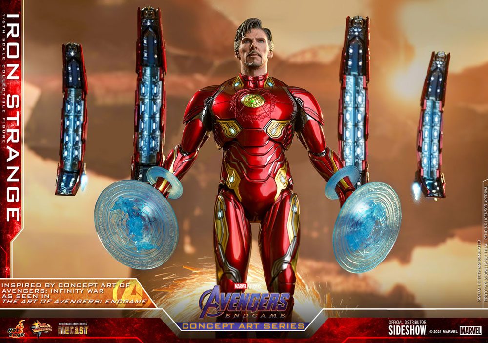 Hot Toys Avengers: Endgame Concept Art Series PVC Actionfigur 1/6 Iron Strange 32 cm