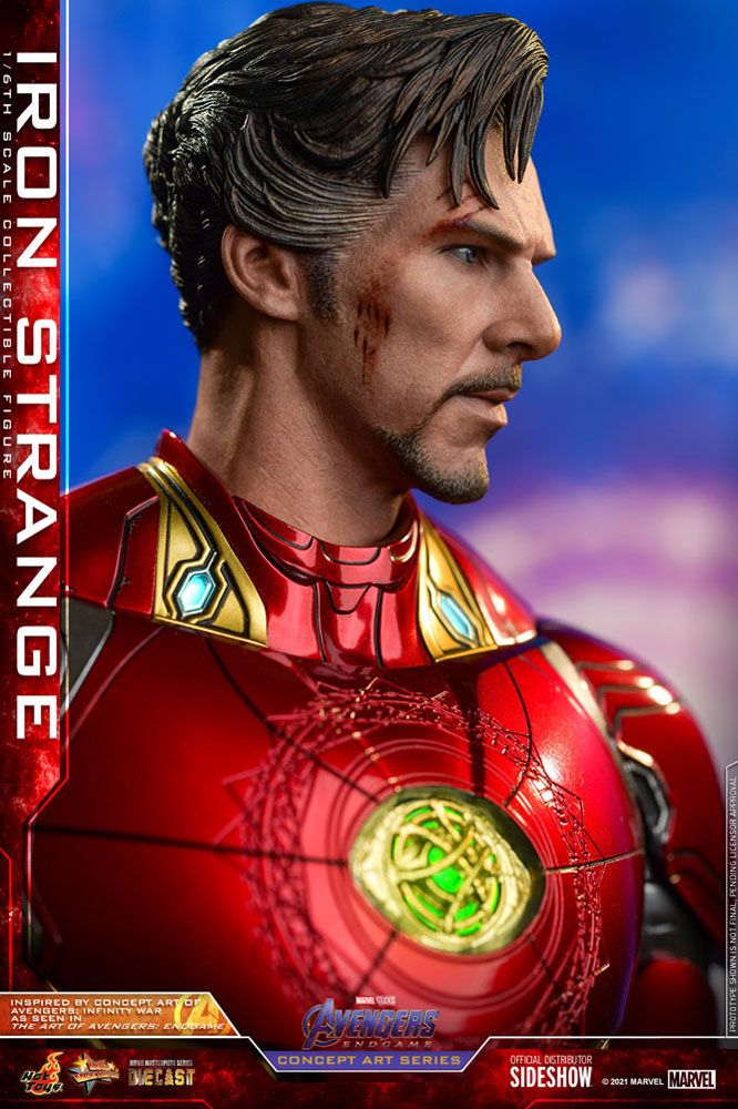 Hot Toys Avengers: Endgame Concept Art Series PVC Actionfigur 1/6 Iron Strange 32 cm