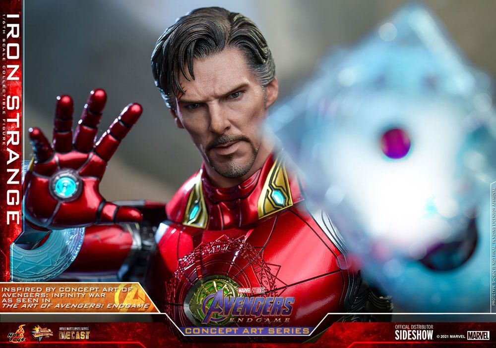 Hot Toys Avengers: Endgame Concept Art Series PVC Actionfigur 1/6 Iron Strange 32 cm
