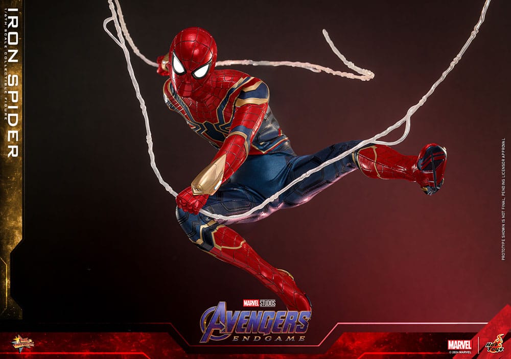 Hot Toys Avengers Endgame ron Spider 1/6 Actionfigur