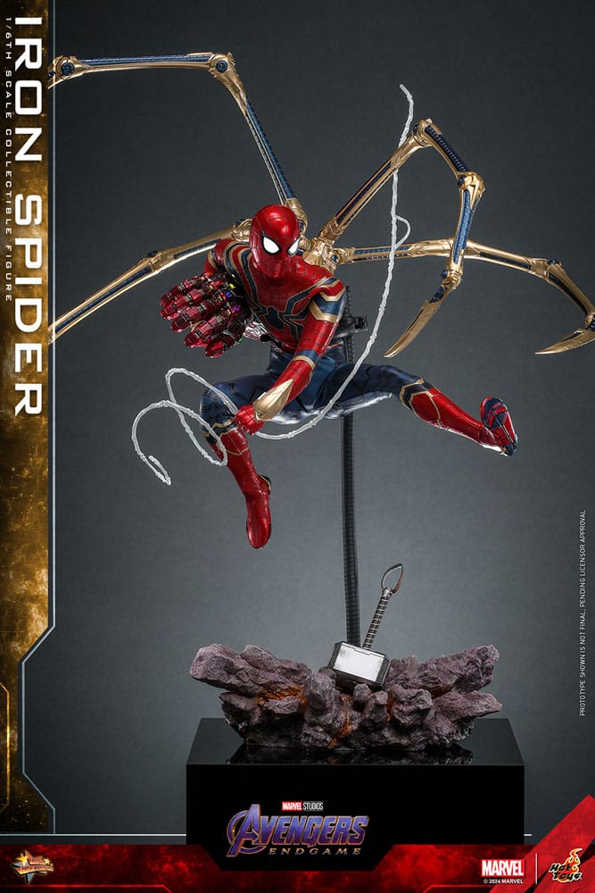Hot Toys Avengers Endgame ron Spider 1/6 Actionfigur