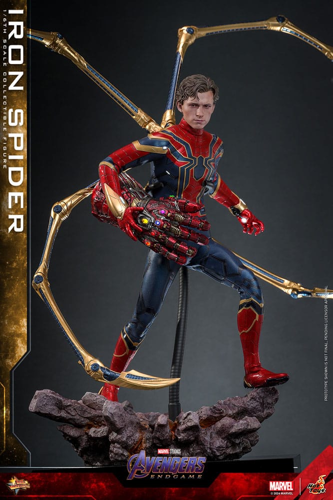 Hot Toys Avengers Endgame ron Spider 1/6 Actionfigur