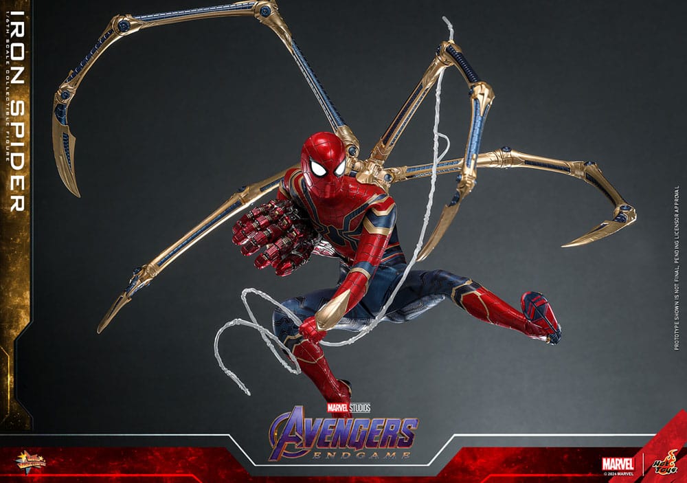 Hot Toys Avengers Endgame ron Spider 1/6 Actionfigur