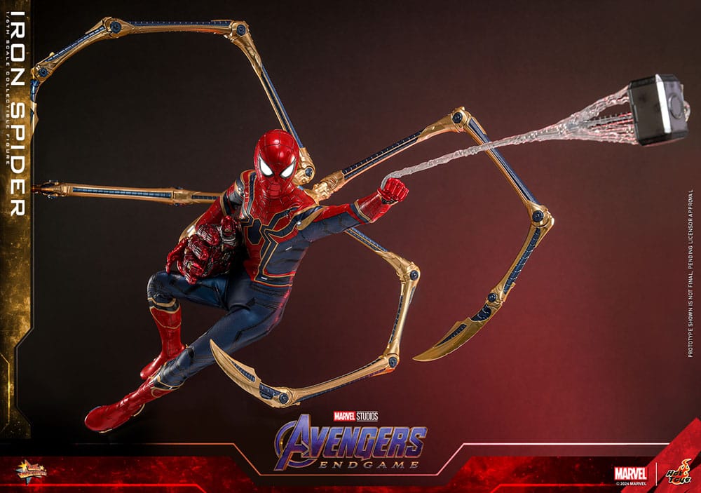 Hot Toys Avengers Endgame ron Spider 1/6 Actionfigur