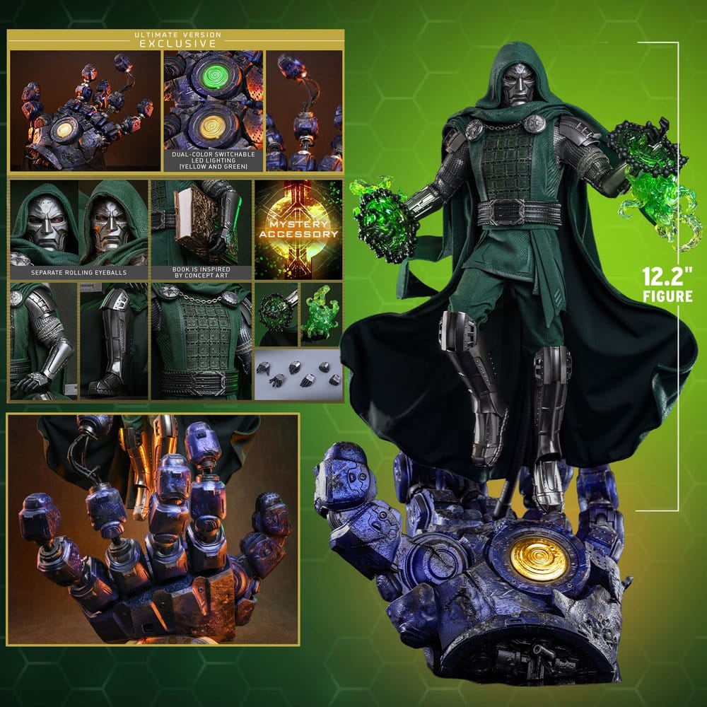 Hot Toys Avengers Marvel Doctor Doom Ultimate Version 1/6 Actionfigur
