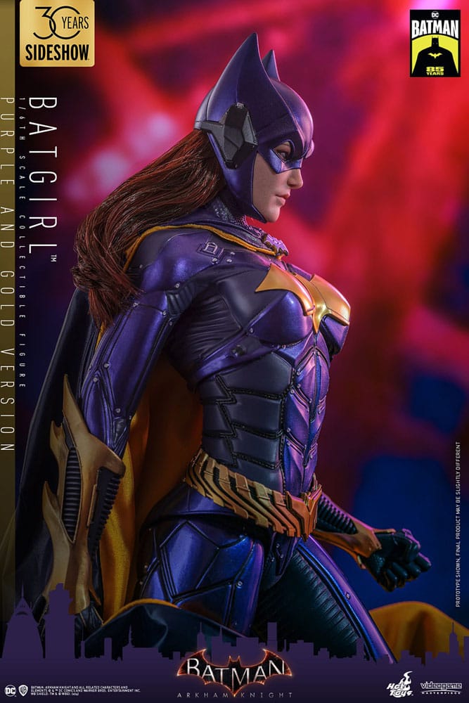 Hot Toys Batman Arkham Knight Batgirl (Purple and Gold Version) 1/6 Actionfigur