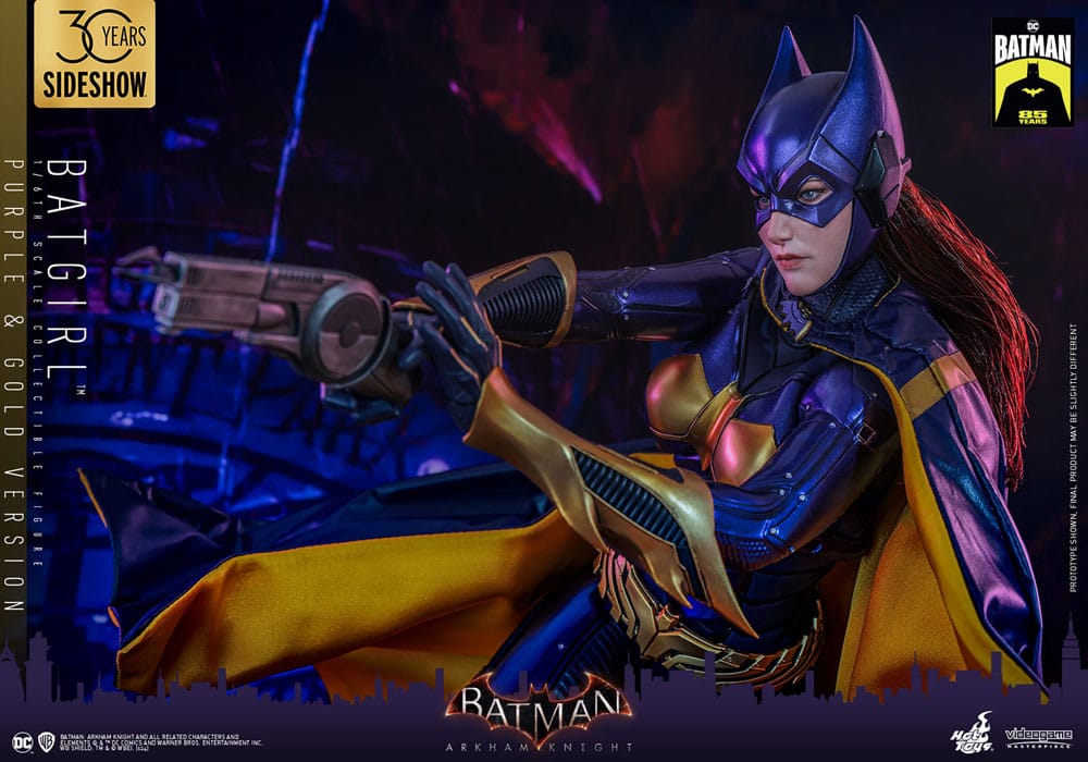 Hot Toys Batman Arkham Knight Batgirl (Purple and Gold Version) 1/6 Actionfigur