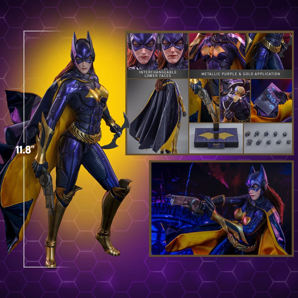 Hot Toys Batman Arkham Knight Batgirl (Purple and Gold Version) 1/6 Actionfigur