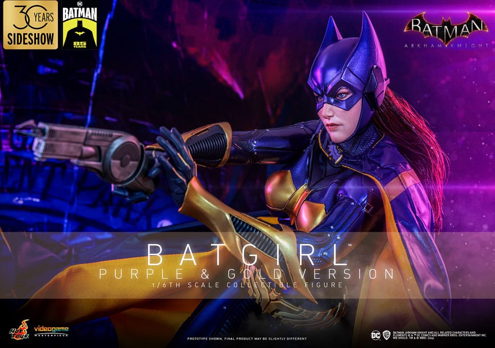 Hot Toys Batman Arkham Knight Batgirl (Purple and Gold Version) 1/6 Actionfigur