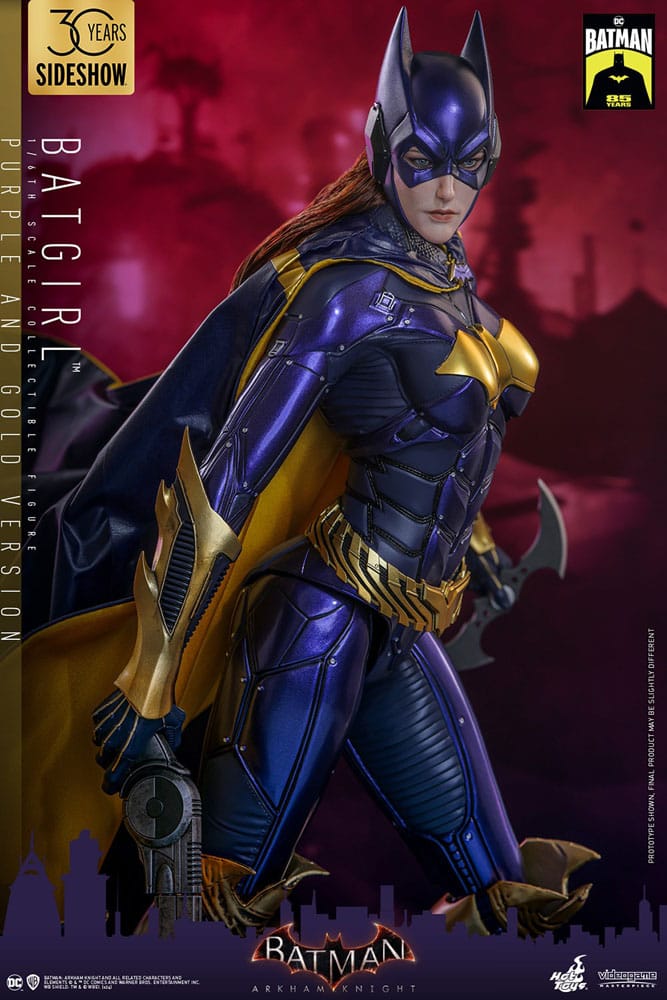 Hot Toys Batman Arkham Knight Batgirl (Purple and Gold Version) 1/6 Actionfigur