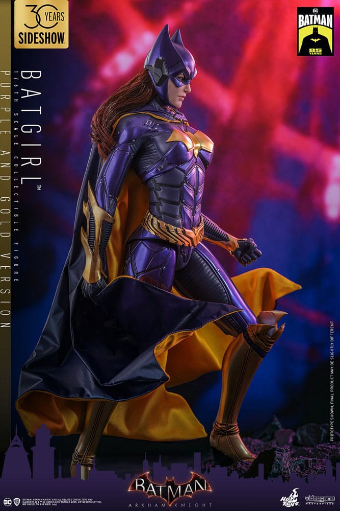 Hot Toys Batman Arkham Knight Batgirl (Purple and Gold Version) 1/6 Actionfigur