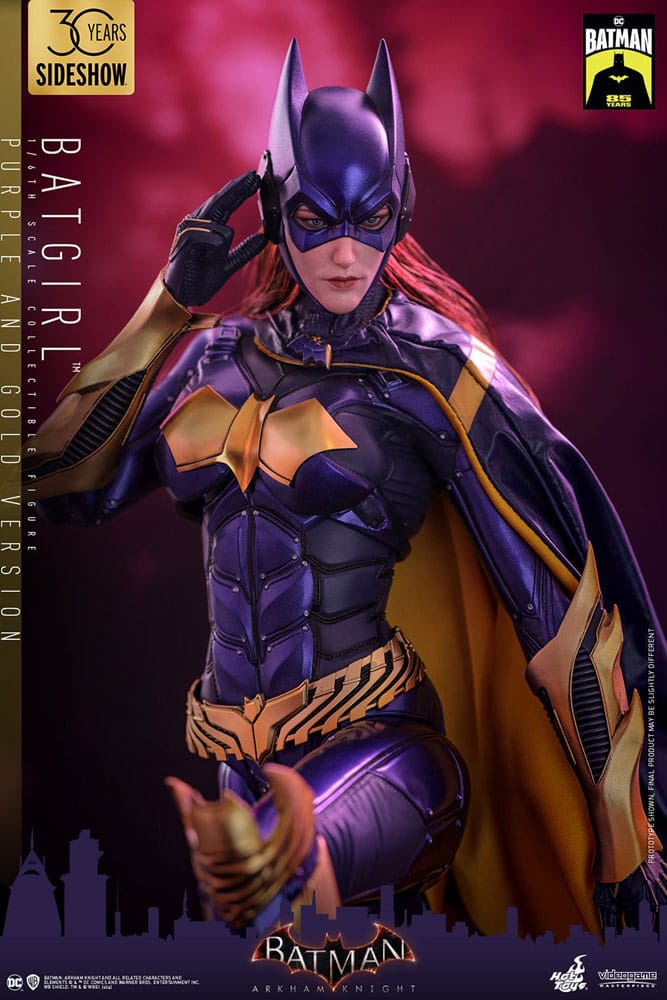 Hot Toys Batman Arkham Knight Batgirl (Purple and Gold Version) 1/6 Actionfigur
