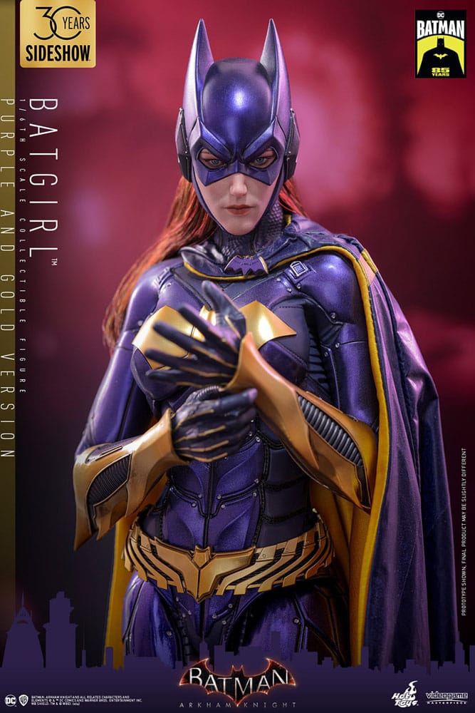 Hot Toys Batman Arkham Knight Batgirl (Purple and Gold Version) 1/6 Actionfigur