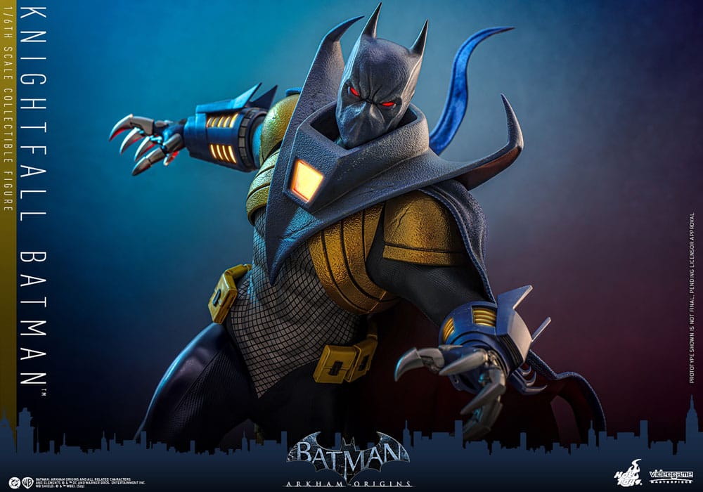 Hot Toys Batman Arkham Origins Knightfall Batman Videogame Masterpiece 1/6 Actionfigur