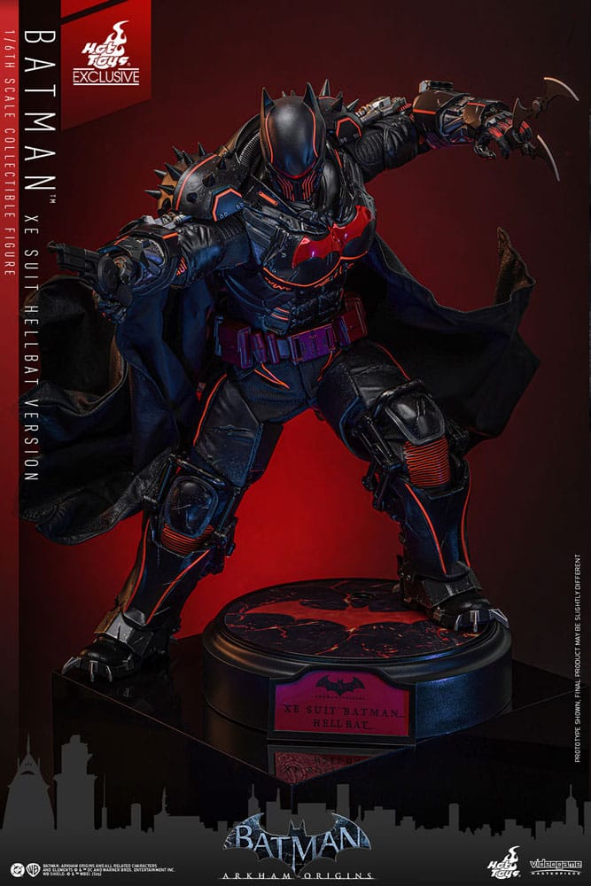 Hot Toys Batman Arkham Origins XE Suit Hellbat Version Exclusive 1/6 Actionfigur