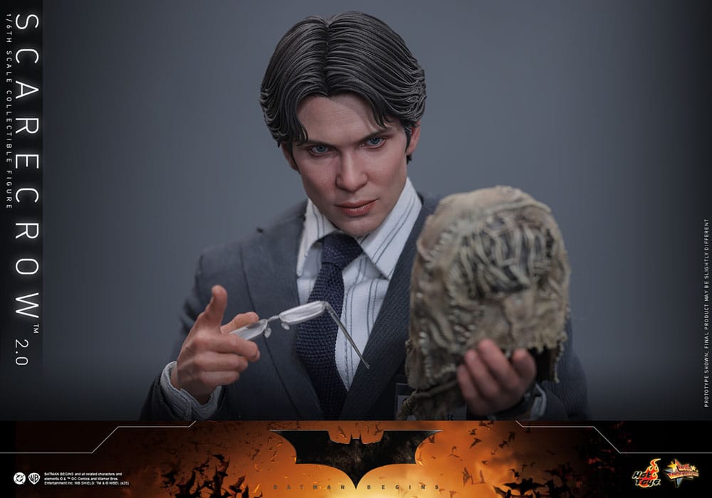 Hot Toys Batman Begins Scarecrow 2.0 Movie Masterpiece Actionfigur