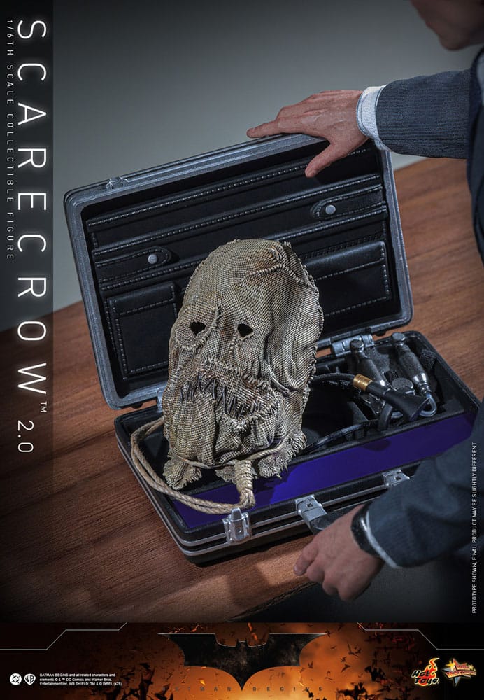 Hot Toys Batman Begins Scarecrow 2.0 Movie Masterpiece Actionfigur