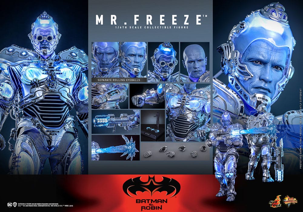Hot Toys Batman & Robin Mr. Freeze Movie Masterpiece 1/6 Actionfigur