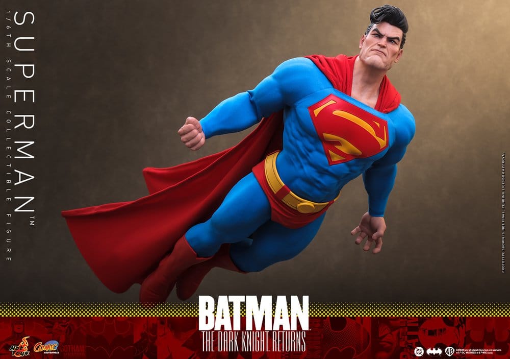 Hot Toys Batman: The Dark Knight Returns Comic Masterpiece Actionfigur 1/6 Superman 34 cm