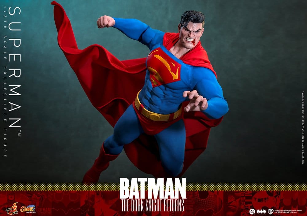Hot Toys Batman: The Dark Knight Returns Comic Masterpiece Actionfigur 1/6 Superman 34 cm