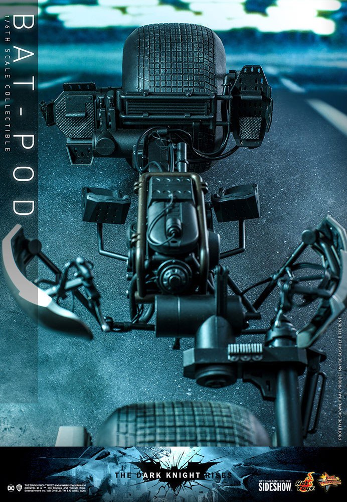 Hot Toys Batman The Dark Knight Rises Bat-Pod 1/6 Movie Masterpiece Fahrzeug 59 cm
