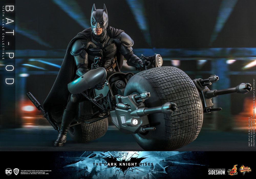 Hot Toys Batman The Dark Knight Rises Bat-Pod 1/6 Movie Masterpiece Fahrzeug 59 cm
