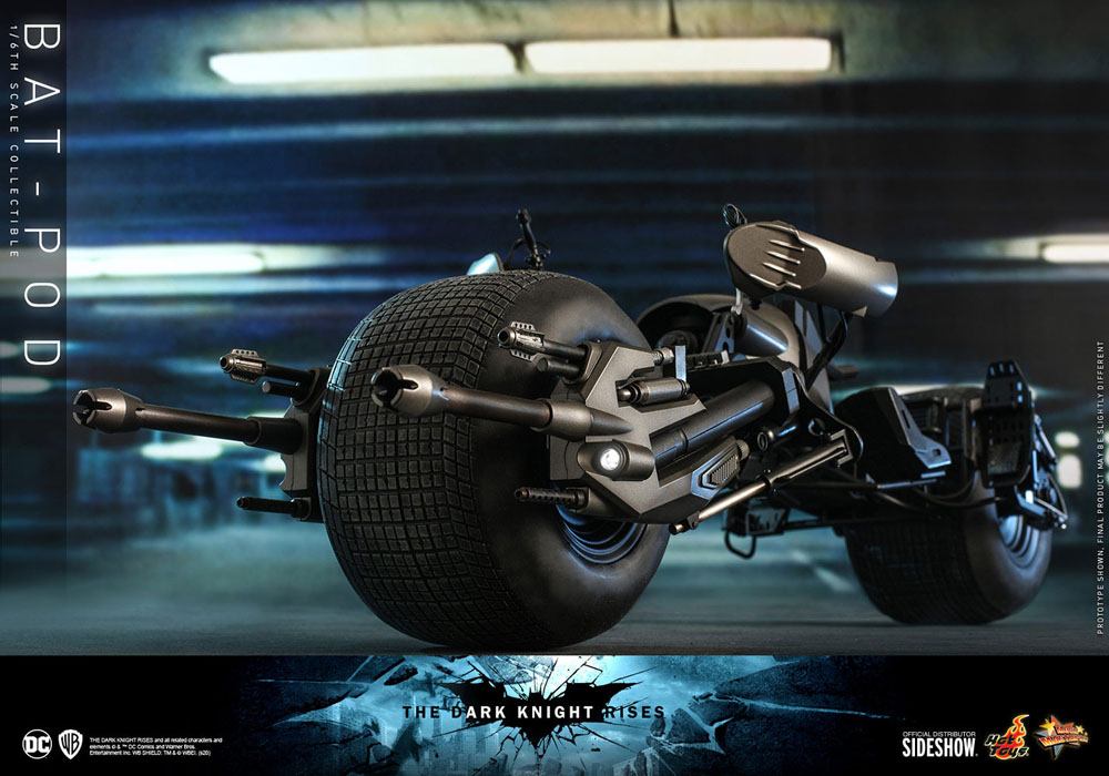 Hot Toys Batman The Dark Knight Rises Bat-Pod 1/6 Movie Masterpiece Fahrzeug 59 cm