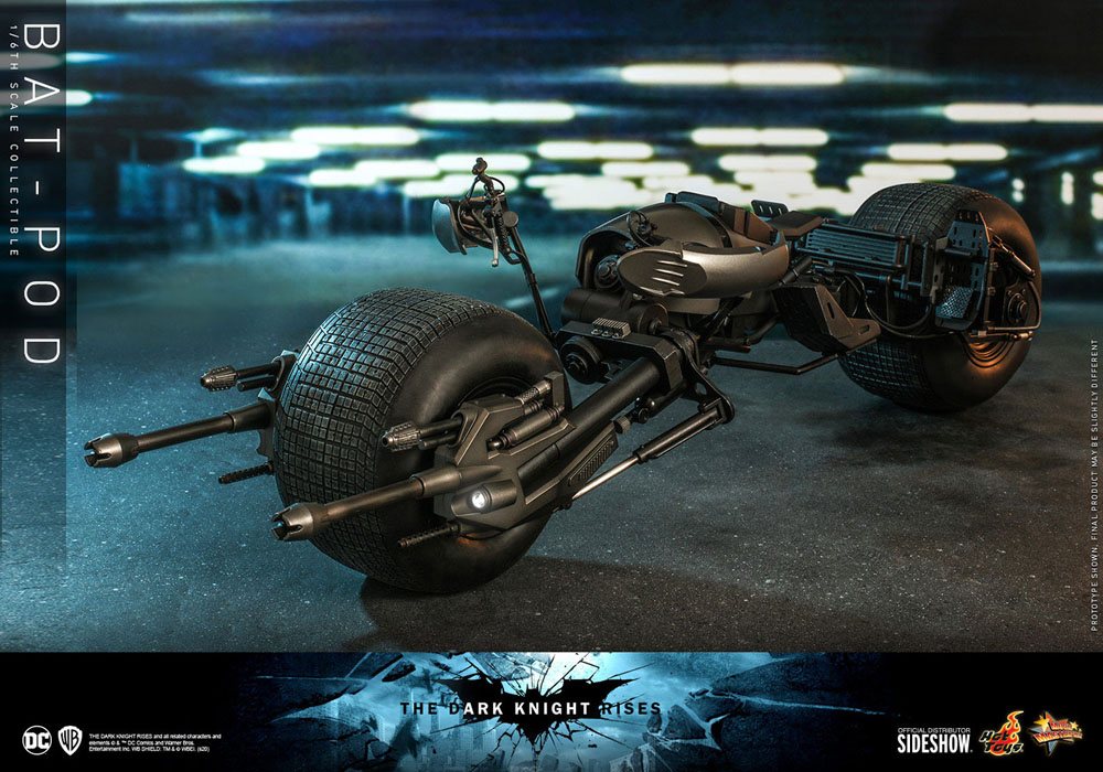 Hot Toys Batman The Dark Knight Rises Bat-Pod 1/6 Movie Masterpiece Fahrzeug 59 cm