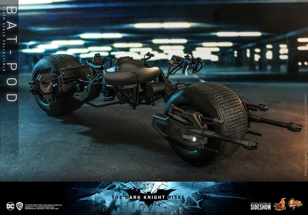 Hot Toys Batman The Dark Knight Rises Bat-Pod 1/6 Movie Masterpiece Fahrzeug 59 cm
