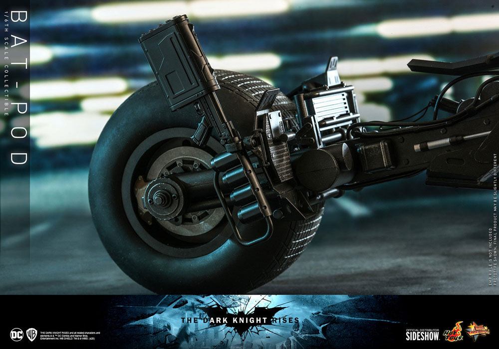 Hot Toys Batman The Dark Knight Rises Bat-Pod 1/6 Movie Masterpiece Fahrzeug 59 cm