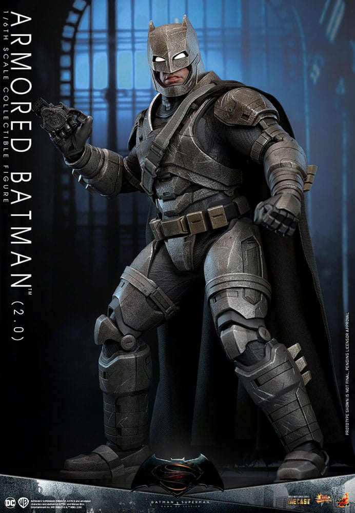 Hot Toys Batman v Superman Dawn of Justice Armored Batman 2.0 1/6 Actionfigur