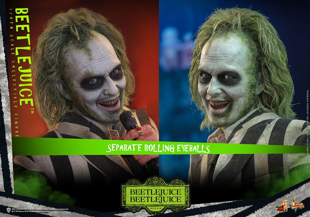 Hot Toys Beetlejuice Beetlejuice Beetlejuice 1/6 Actionfigur