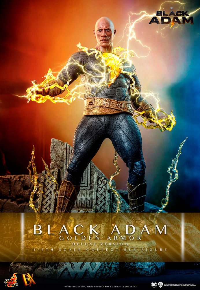 Hot Toys Black Adam (Golden Armor) DX Deluxe Version 1/6 Actionfigur