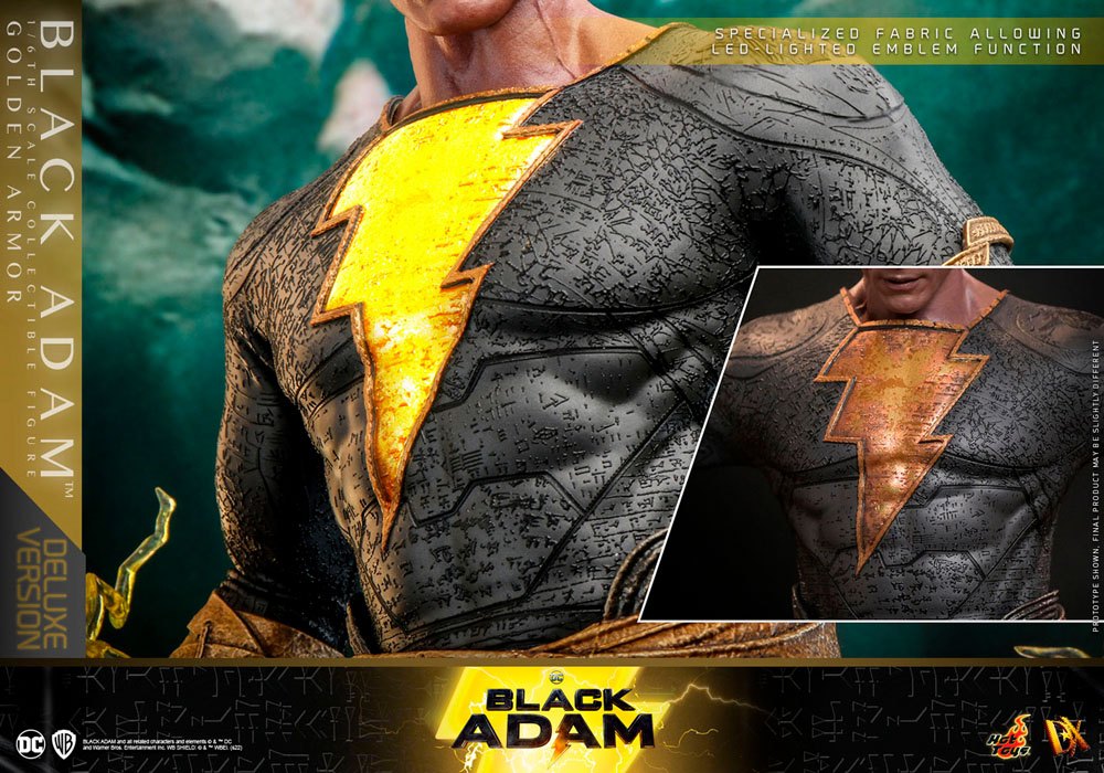 Hot Toys Black Adam (Golden Armor) DX Deluxe Version 1/6 Actionfigur