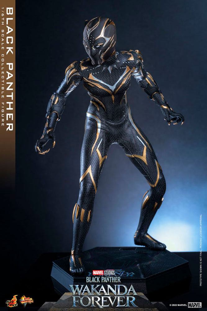 Hot Toys Black Panther Wakanda Forever Black Panther 1/6 Actionfigur