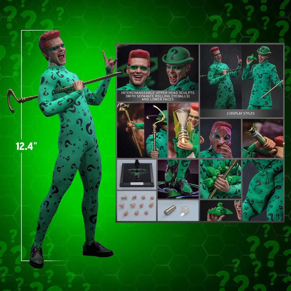 Hot Toys DC Comics Batman Forever Riddler 1/6 Actionfigur