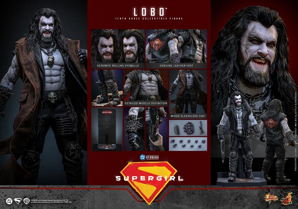 Hot Toys DC Comics Movie Masterpiece Actionfigur 1/6 Lobo 33 cm