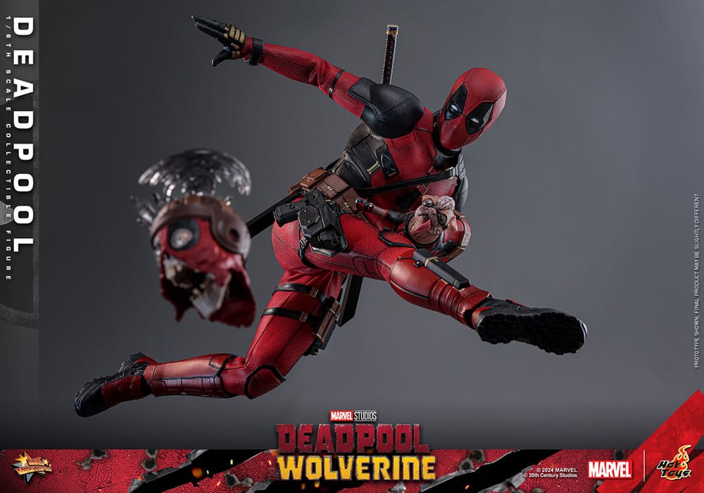 Hot Toys Deadpool & Wolverine Deadpool 1/6 Movie Masterpiece Actionfigur 31 cm