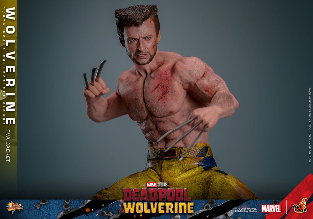 Hot Toys Deadpool & Wolverine Wolverine (TVA Jacket Version) 1/6 Actionfigur