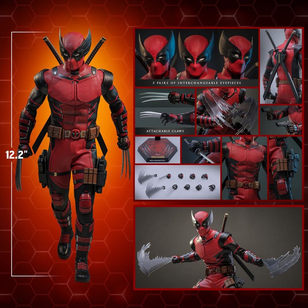Hot Toys Deadpool & Wolverine Wolverinepool Hot Toys Exclusive 1/6 Actionfigur