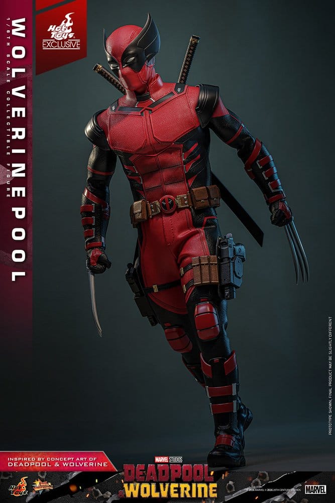 Hot Toys Deadpool & Wolverine Wolverinepool Hot Toys Exclusive 1/6 Actionfigur