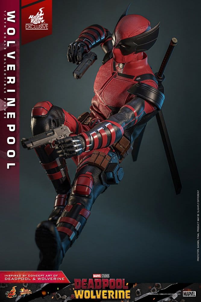 Hot Toys Deadpool & Wolverine Wolverinepool Hot Toys Exclusive 1/6 Actionfigur
