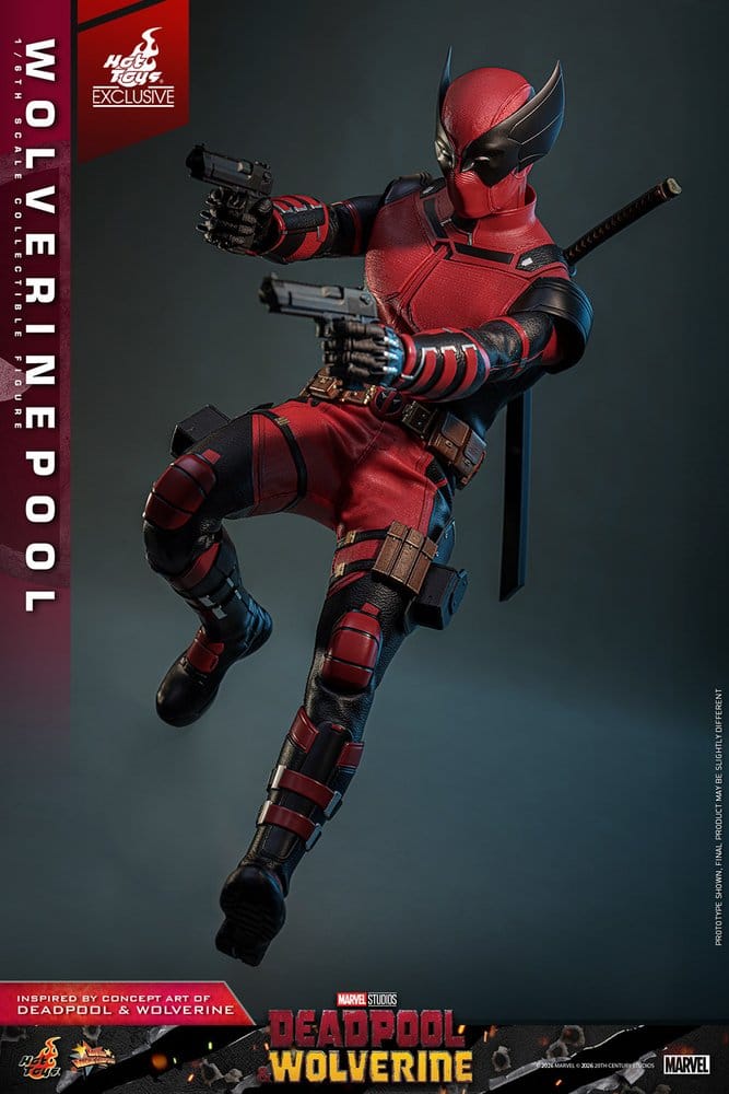 Hot Toys Deadpool & Wolverine Wolverinepool Hot Toys Exclusive 1/6 Actionfigur