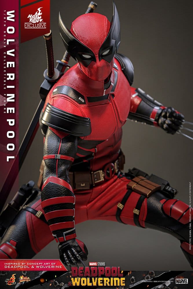 Hot Toys Deadpool & Wolverine Wolverinepool Hot Toys Exclusive 1/6 Actionfigur