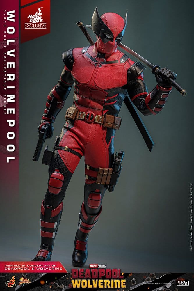 Hot Toys Deadpool & Wolverine Wolverinepool Hot Toys Exclusive 1/6 Actionfigur