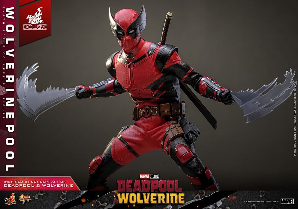 Hot Toys Deadpool & Wolverine Wolverinepool Hot Toys Exclusive 1/6 Actionfigur