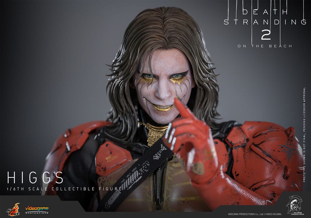 Hot Toys Death Stranding 2: On the Beach Higgs Videogame Masterpiece 1/6 Actionfigur